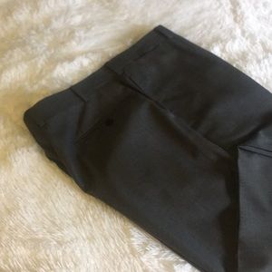 Isaia pants in Grey flat fronts